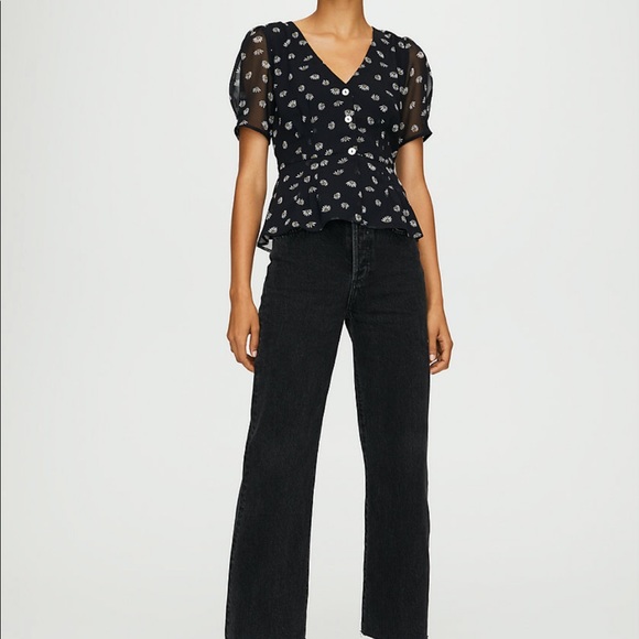 Wilfred button front blouse - Picture 3 of 6